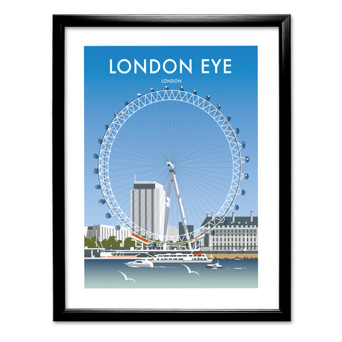 London Eye Art Print