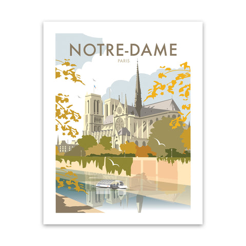 Notre Dame Art Print
