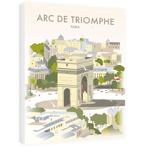 Arc De Triomphe, Paris - Canvas
