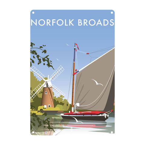 Norfolk Broads Metal Sign