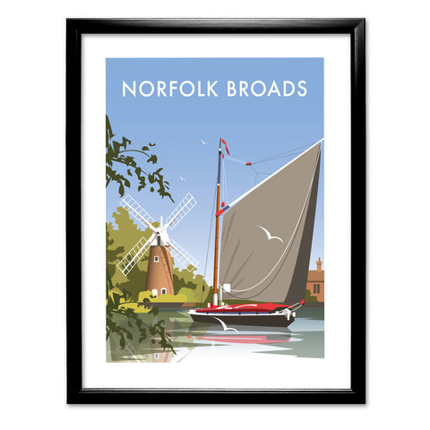 Norfolk Broads Art Print