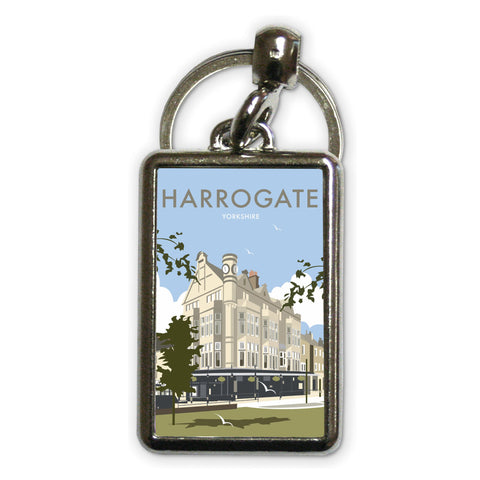 Harrogate Metal Keyring