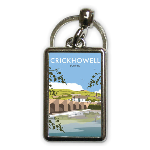Crickhowell Metal Keyring