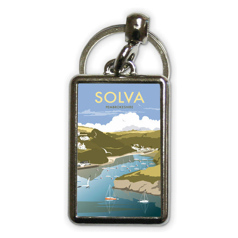 Solva Metal Keyring
