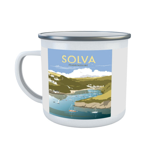Solva Enamel Mug