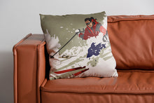 Load image into Gallery viewer, Skiing Cushion