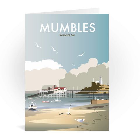 Mumbles Greeting Card