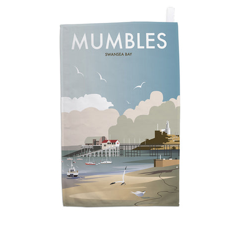 Mumbles Tea Towel