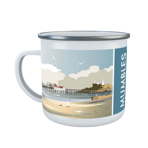 Mumbles Enamel Mug