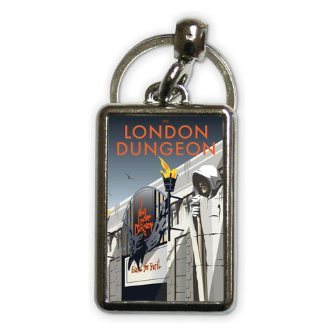 London Dungeon Metal Keyring