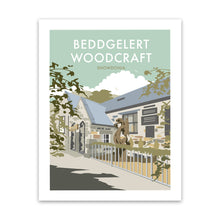 Load image into Gallery viewer, Beddgelert Woodcraft Art Print
