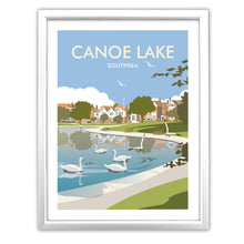 Load image into Gallery viewer, Canoe Lake Southsea Art Print