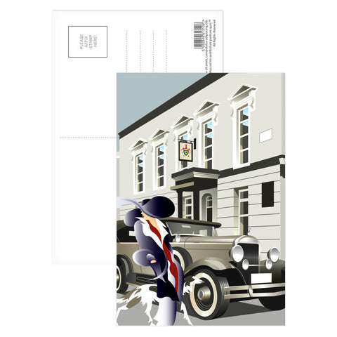 Old Car Postcard Pack of 8