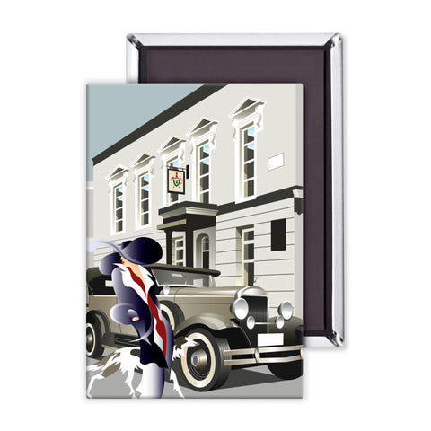 Old Car Magnet