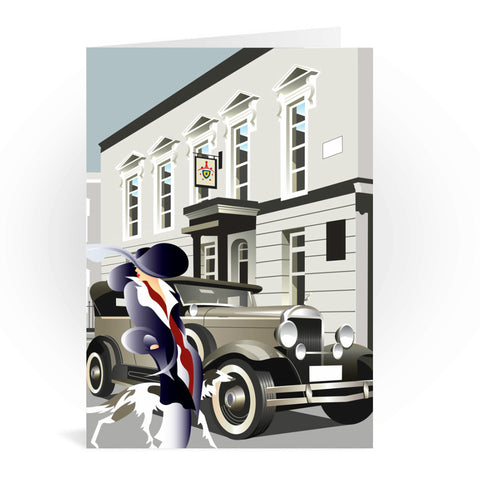 Old Car Greeting Card