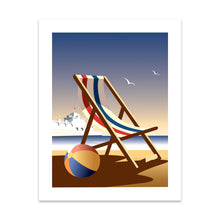 Load image into Gallery viewer, Deckchair Art Print