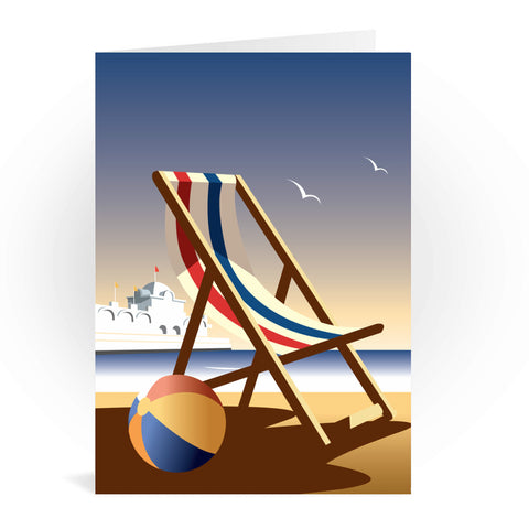 Deckchair Greeting Card