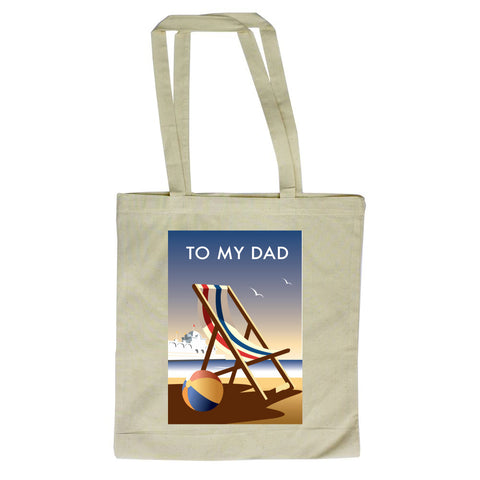 Deckchair Dad Tote Bag
