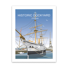 Load image into Gallery viewer, The Historic Dockyard Art Print