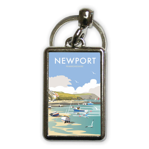 Newport Metal Keyring