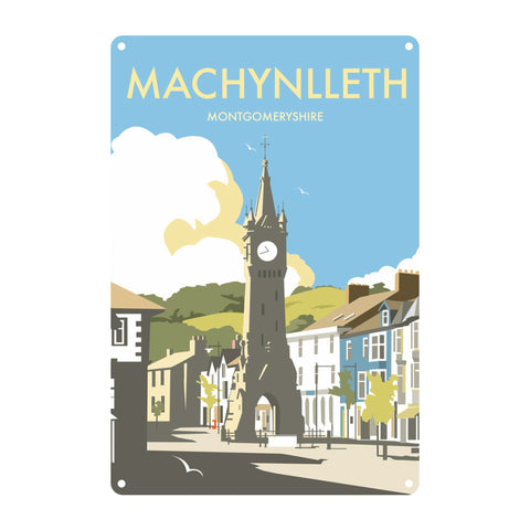 Machynlleth Metal Sign
