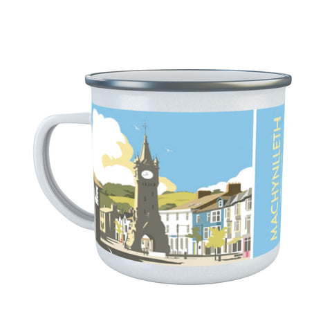 Machynlleth Enamel Mug