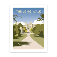Load image into Gallery viewer, The Long Walk - Windsor Castle Art Print