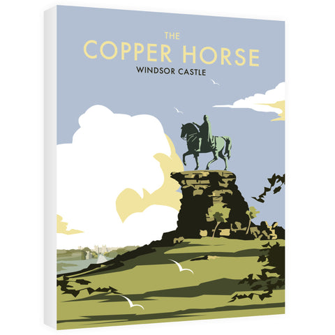 The Copper Horse, Windsor Castle - Canvas