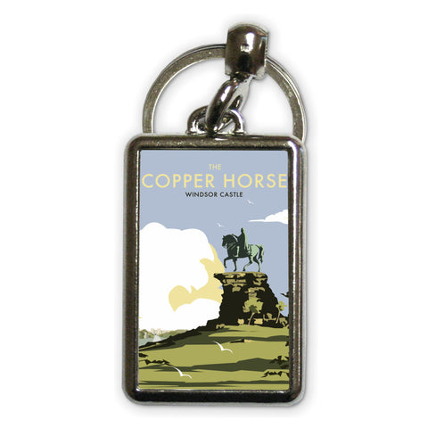 The Copper Horse - Windsor Castle Metal Keyring