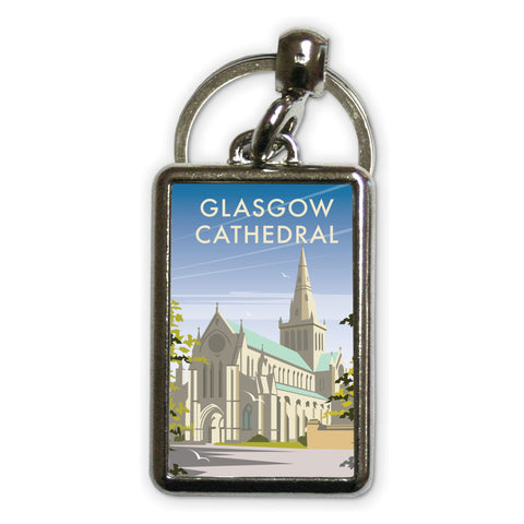 Glasgow Cathedral Metal Keyring