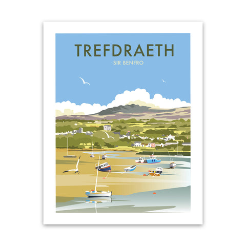 Trefdraeth Art Print