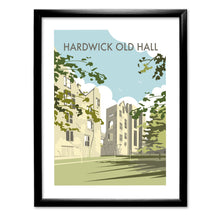 Load image into Gallery viewer, Hardwick Old Hall Art Print