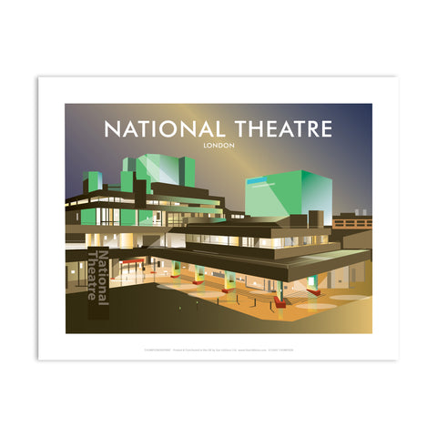 The National Theatre Art Print