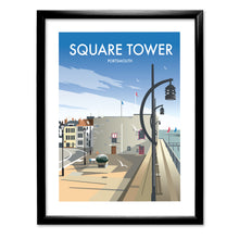 Load image into Gallery viewer, Square Tower, Portsmouth Art Print