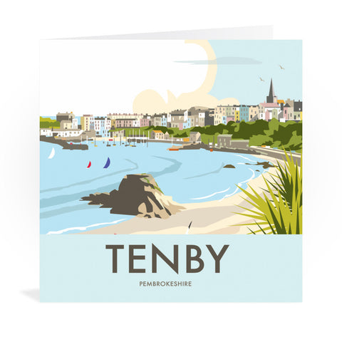 Tenby Greeting Card