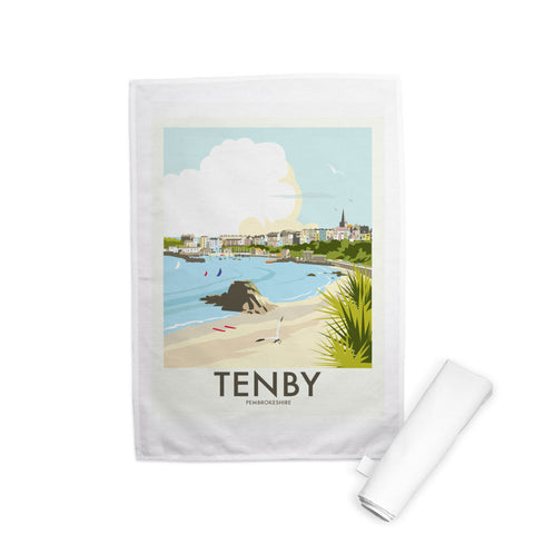 Tenby Tea Towel