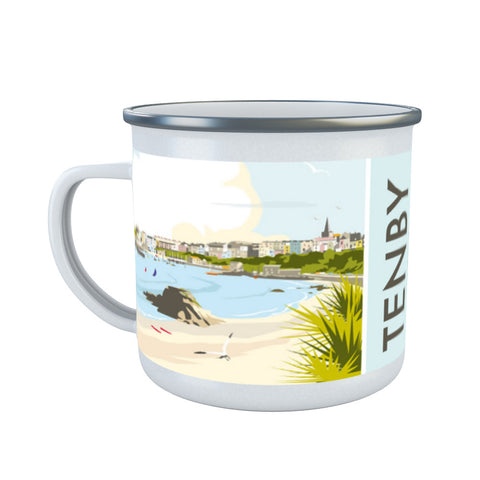 Tenby Enamel Mug