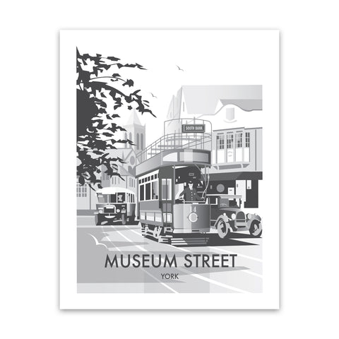 Museum Street Art Print