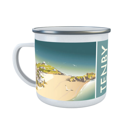 Tenby Enamel Mug