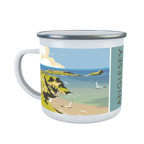 Anglesey, North Wales Enamel Mug