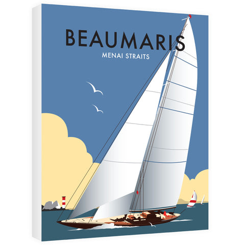 Beaumaris, North Wales Canvas