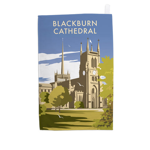 Blackburn Cathedral, Lancashire Tea Towel