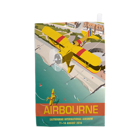 Eastbourne Airshow, Sussex Tea Towel