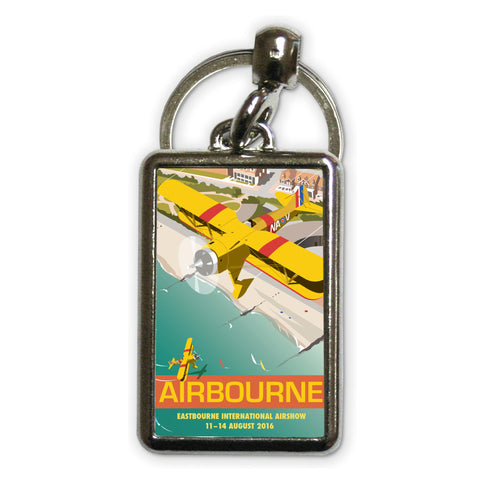Eastbourne Airshow, Sussex Metal Keyring