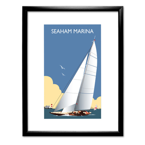 Seaham Harbour, County Durham - Fine Art Print