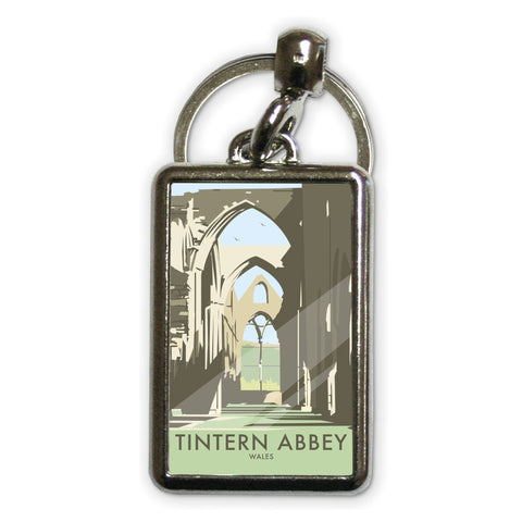 Tintern Abbey, South Wales Metal Keyring