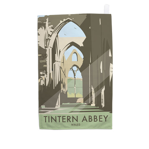 Tintern Abbey, South Wales Tea Towel