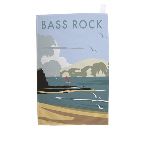 Bass Rock, North Berwick Tea Towel