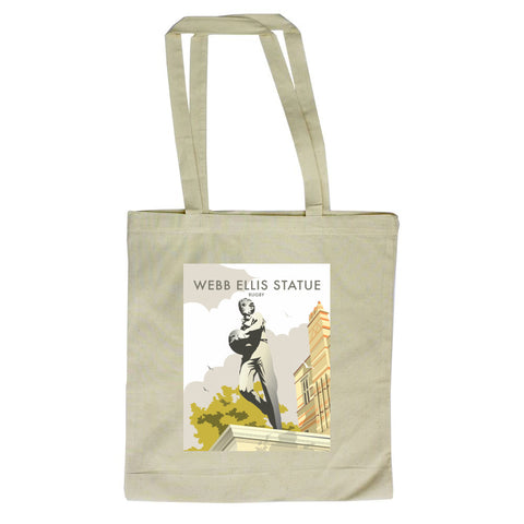Webb Ellis Statue, Rugby Tote Bag