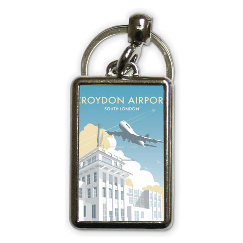 Croydon Airport, Surrey Metal Keyring